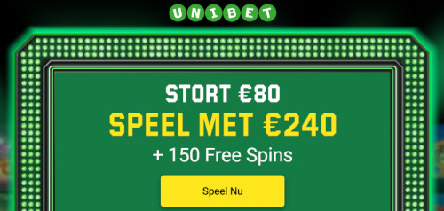 Unibet bonus België